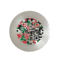 Good quality custom self adhesive ultra destructible 3d hologram security qr code label